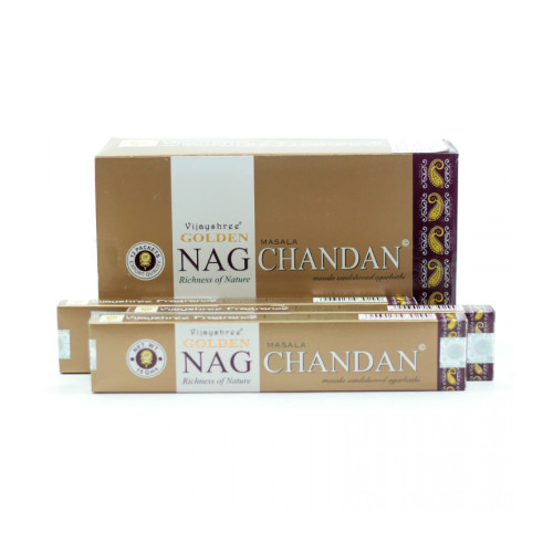 Incenso de Massala Golden Nag Chandan