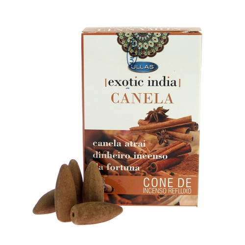 Incenso Cone Exotic India - Canela