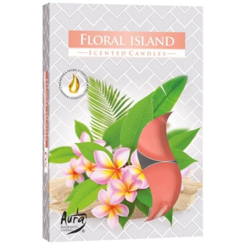 Vela para Rechaud Floral Island (Importado)