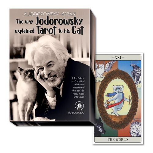 The way Jodorowsky explained Tarot to his Cat (Livro + Cartas)