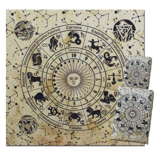 Toalha Astrológica (Kit toalha e bolsa)